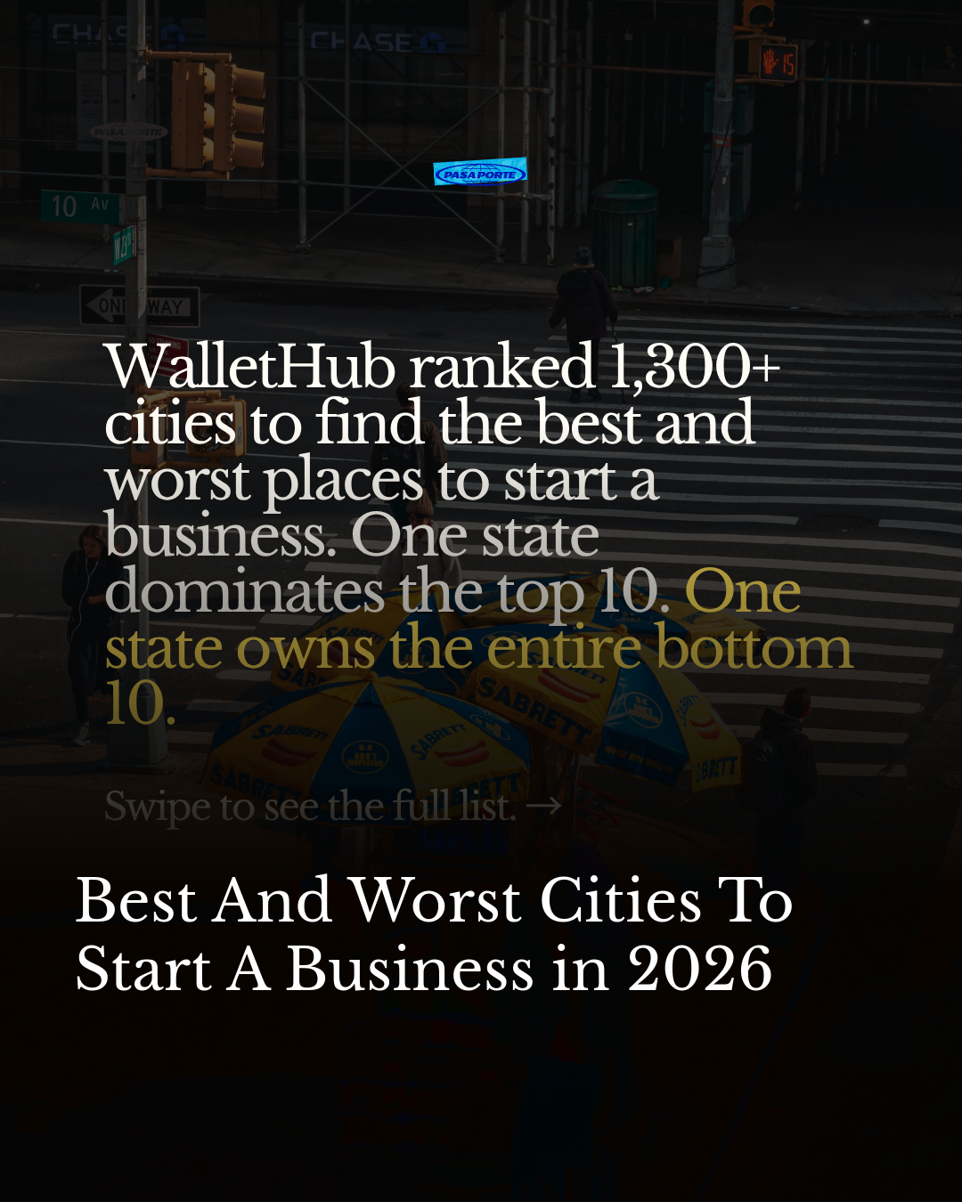 Best And Worst Cities To Start A Business in 2026